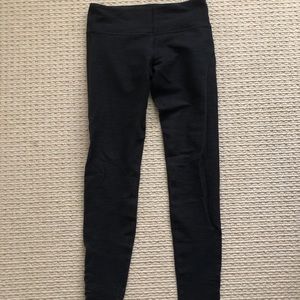 Heathered Black Full Length Lululemon Leggings